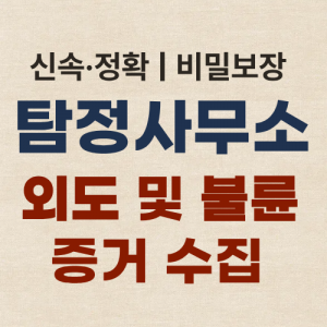 대구흥신소 탐정사무소 외도 불륜 증거 수집